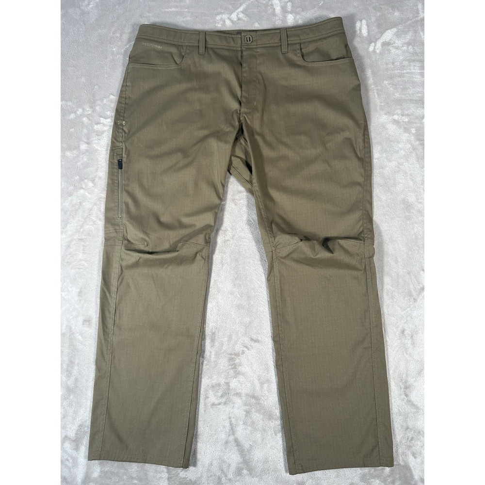 Under Armour Storm Golf Pant Mens 42x32 Beige Ripstop StretchOutdoor Performance